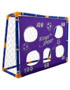 Ramiz Set Poarta si minge de fotbal pentru copii cu accesorii King Sport