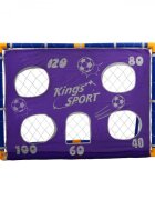 Ramiz Set Poarta si minge de fotbal pentru copii cu accesorii King Sport