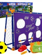 Ramiz Set Poarta si minge de fotbal pentru copii cu accesorii King Sport
