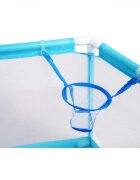 Ramiz Tarc de joaca pentru copii cu 50 bile multicolore Blue Elephant