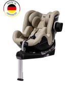 RECARO Scaun auto cu baza isofix Toron 1 Elegant Beige R129 EU 0-4 ani cu inclinatie 170 grade si rotire 360 grade