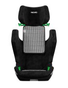 RECARO Scaun auto cu isofix Axion 1 Pepita I-size testat ADAC cu husa detasabila sistem SPS 3-12 ani