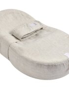 Red Castle Baby nest ergonomic Cocoonababy 10 Linen Natural