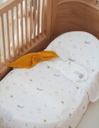 Red Castle Baby nest ergonomic Cocoonababy Happy fox