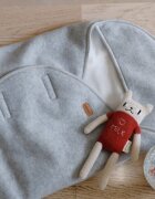 Red Castle Paturica de infasat BabyNomade 0-6 luni Heather Grey
