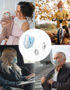Redline Aparat aerosoli portabil IQ M200 nebulizator ultrasonic tehnologie MESH