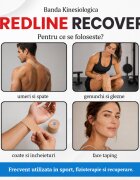 Redline Banda Kinesiologica Recover impermeabila 5 cm x 5 m bej
