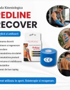 Redline Banda Kinesiologica Recover impermeabila 5 cm x 5 m bleu