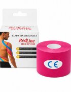 Redline Banda Kinesiologica Recover impermeabila 5 cm x 5 m roz