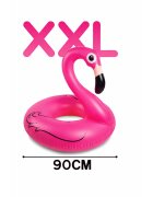 Redline Colac gonflabil flamingo roz pentru adulti si copii material pvc 90 cm