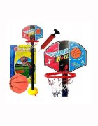 Redline Cos de baschet reglabil pentru copii cu minge suport stabil pentru interior exterior 52-115 cm