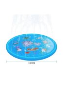 Redline Covoras pentru copii saltea apa exterior material PVC loc de joaca vara diametru 100 cm