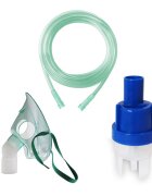 Redline Kit accesorii universale pentru aparatele de nebulizare cu compresor RDA007 cu masca medie rotativa furtun 2 m si kit de nebulizare