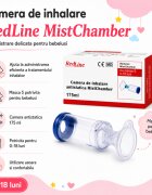 Redline Pachet nou nascuti fetita centura anticolici seringi lavaj nazal camera de inhalare aparat de aerosoli aspirator nazal ser fiziologic izotonic pompa manuala de san termometru non-contact