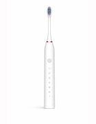 Redline Periuta de dinti electrica sonica X3 White 6 moduri de functionare 4 capete interschimbabile peste 40.000 de vibratii pe minut rezistenta la apa IPX7 incarcare USB