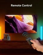 Redline Set 2 bare LED ambientale RGB smart pentru tv si pc telecomanda inclusa efecte muzica iluminare decorativa abs montaj vertical sau orizontal 4.1 x 3.5 x 24.8 cm