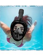 Redline Set snorkeling masca full face tub de respiratie sac de depozitare dopuri pentru urechi garnitura suplimentara suport pentru camera GoPro pliabila