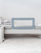 REER Bariera de protectie anticadere pat copii lungime 100 cm albastru-gri Sleepn Keep