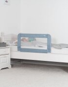 REER Bariera de protectie anticadere pat copii lungime 100 cm albastru-gri Sleepn Keep
