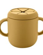 REER Cana din silicon 2 in 1 Galben
