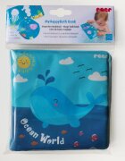 REER Carticica de baie plutitoare 8 pagini colorate care isi schimba culoarea in contact cu apa MyHappyBath Book 76012