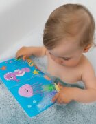 REER Carticica de baie plutitoare 8 pagini colorate care isi schimba culoarea in contact cu apa MyHappyBath Book 76012