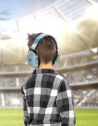 REER Casti antifonice pentru copii SNR 27 SilentGuard Kids albastru