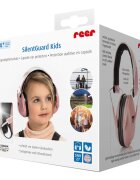REER Casti antifonice pentru copii SNR 27 SilentGuard Kids roz