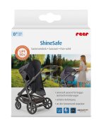 REER Copertina protectie solara carucior copii UV 50+ parasolar universal reglabil protectie vant si ploaie material elastic montare rapida ShineSafe