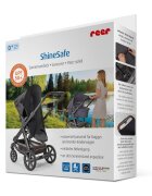 REER Copertina protectie solara carucior copii UV 50+ parasolar universal reglabil protectie vant si ploaie material elastic montare rapida ShineSafe
