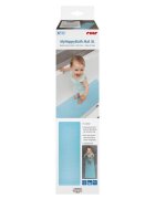 REER Covoras de baie antialunecare cu ventuze din cauciuc natural antibacterian dreptunghiular 97 x 36 cm albastru MyHappyBath Mat XL 76033