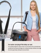 REER Curea de transport pentru scoica auto ClipGo Carry