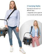 REER Curea de transport pentru scoica auto ClipGo Carry