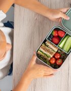 REER Cutie de pranz pentru alimente din inox Lunchbox