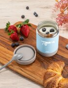 REER Cutie termica pentru mancare ColourDesign otel inoxidabil vidat 300 ml albastra