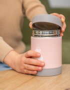 REER Cutie termica pentru mancare ColourDesign otel inoxidabil vidat 300 ml roz