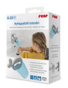 REER Extensie pentru robinet de apa MyHappyBath Extender flexibila fara BPA 6+ luni