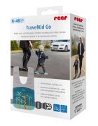 REER Ham de siguranta si mers pentru bebelusi reglabil cu frau de ghidare detasabil Travelkid Go