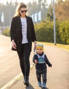REER Ham de siguranta si mers pentru bebelusi reglabil cu frau de ghidare detasabil Travelkid Go