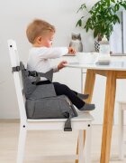 REER Inaltator de scaun Growing Booster Seat pentru bebelusi 6-36 luni transportabil din plastic reciclat
