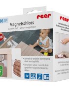 REER Incuietoare magnetica pentru sertare si usi de dulapuri 51030
