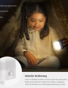 REER Lampa de noapte 2 in 1 SleepLight Gri deschis