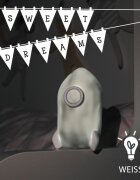 REER Lampa de veghe cu LED cu oprire cronometrata forma racheta gri Lumilu Sweet Dreams Rocket