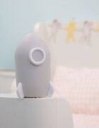 REER Lampa de veghe cu LED cu oprire cronometrata forma racheta gri Lumilu Sweet Dreams Rocket