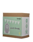 REER Lampa de veghe cu LED cu oprire cronometrata forma racheta gri Lumilu Sweet Dreams Rocket