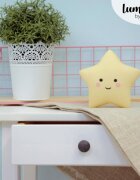 REER Lampa de veghe cu LED cu oprire cronometrata forma stea galbena Lumilu Sweet Dreams Star