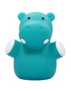 REER Lampa de veghe cu LED forma hipopotam albastru Lumilu Mini Zoo Hippo