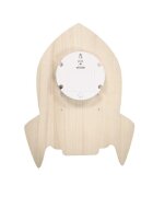 REER Lampa de veghe de perete cu led lumina reglabila si oprire cronometrata forma racheta Lumilu Silhouette Rocket