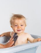 REER Manusa de baie BabyCare Wash Pad pentru bebelusi material textil fara BPA magarus