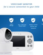 REER Monitor video pentru bebelusi XL Move